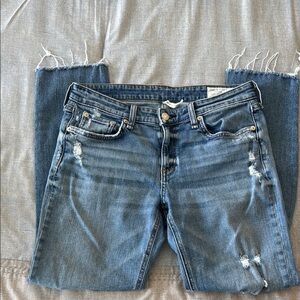 Distressed Blue Women's Jeans rag & bone